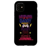 Leveling Up To Daddy Player 1 Player 2 Joining Video Gamer Case for iPhone 11