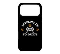 Leveling Up To Daddy - Promoted To Dad Gamer Mens Funny Case for iPhone 17 Pro Max