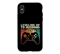 Leveling Up To Husband - Bachelor Party Groom Stag Party Case for iPhone X/XS