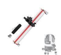 Leveling Wall Bracket - Heavy Duty Bracket, Aluminum Alloy Brackets, Leveling Tool Holder | Adjustable Pole with Clear Scale for Accurate Equipment Positioning, Dig