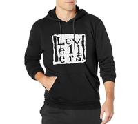 Levellers Logo Hoody Men's Hoodie with Pocket XL Black