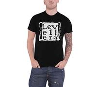 Levellers T Shirt Classic Band Logo Official Mens Black S