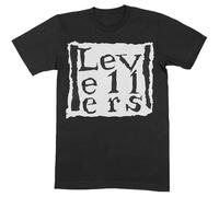 Levellers T Shirt Classic Band Logo Official Mens Black XXL