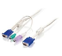 LevelOne 5m KVM Cable, VGA, PS/2, USB