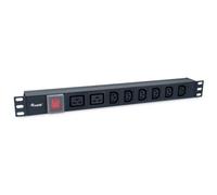 LevelOne Equip 333316 8-Outlet; 6 x IEC-C13+ 2X IEC-C19 Power Distribu