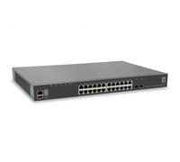 LevelOne GTL-2891 Managed L3 Gigabit Ethernet (10/100/1000) Grey - Network Switches (Managed, L3, Gigabit Ethernet (10/100/1000), Full Duplex, Grid Mount)
