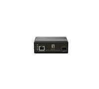 LevelOne IGC-0102 Converter RJ45 to SFP Gigabit IndustrialMedia Converter / Blac