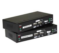 LevelOne KVM-9036 KVM via Cat.5 Extender IP 2xUSB