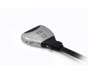 LevelOne KVM-Switch 2 PC DVI+USB+Audio +++