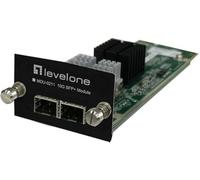 LevelOne MDU-0211 10 Gigabit Ethernet Network Switching Module (10 Gigabit Ethernet, SFP+, GTL-2881 GTL-2882 GTL-2891, 61mm, 168mm, 39mm)