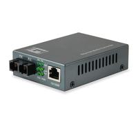 LevelOne Media Converter FVT-1105 RJ45>SC SM 80km Single-mode fibreglass 80 km