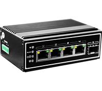 LevelOne Switch 5x GE IGP-0502 DIN-Rail,-40°C to 75°C PoE