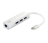 LevelOne USB-0503 Netw adaptor USB-Hub 3-Port