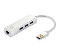 LevelOne USB-0503 Netw adaptor USB-Hub 3-Port