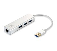 LevelOne USB Hub 3-Port Wake-on-LAN USB-0503 V 3 Network Adapter