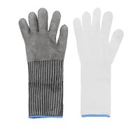 Levels 5 Cut Resistant Glove Stainless Steel Mesh Metal Glove Cutting For Butchers Meat Cutting Oysters Stainless Steel Mesh