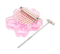 Levemolo 10 Key Mini Musical Instrument Acrylic Finger Piano for Child Kalimba for Beginners Boys and Girls Thumb Piano