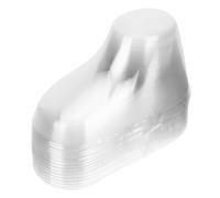 Levemolo 100Pcs Feet Models Shoe Display Supports for Socks Booties Flexible PVC Shoe Forms to Maintain Shape and Prevent Deforming for Shops and Stores