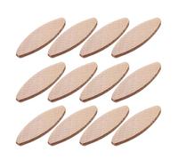 Levemolo 100pcs Wood Joining Biscuits Synthetic Material for Composite Board and Plywood with Jointing Strength Expanding on Contact with Water-Based Glues for Woodwork Biscuit Joiner Tool