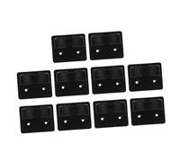 Levemolo 10pcs Adjustable Microphone Clip Holder for Desk and Wall Stability and Firm Grip for Interviews Live Broadcasts and Home Office Use