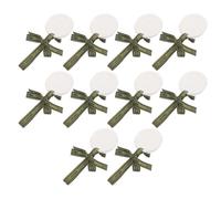 Levemolo 10pcs Car Aromatherapy Hanging Pieces Gypsum Scented Tablets with Ribbon Essential Oil Infusion Air Freshener Diffuser for Cars and Wardrobe, Effortless Replacement, the Go
