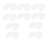 Levemolo 10pcs Clear Mantis Breeding Boxes Reptile Feeders for Small Lizards Spiders Frogs Corn Snakes Insect Holding and Feeding Enclosures