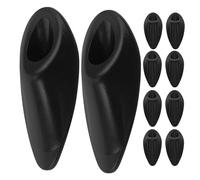 Levemolo 10pcs Nylon Bicycle Frame Plugs for Shifter and Derailleur with Embedded Single Hole Design, Internal Cable Routing for Easy Maintenance, for Cycling Frame Cable Management