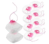 Levemolo 10pcs Outdoor Lantern Mantles and Wicks Set, Universal Paraffin Gas Lamp Replacement, 10cm Single-head Kerosene Mantle Veil Cover for Camping and Emergency Use