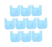 Levemolo 10pcs Pet Cage Buckle Clips for Animals Durable Material Fasteners for Secure Connection Rabbit Hamster Cat Dog Cages Easy Installation Splicing Organizers