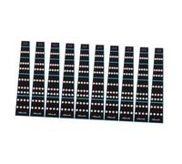 Levemolo 10pcs Violin Fretboard Stickers Beginner Finger Position Markers for and Practice and Wear-resistant Violin Accessories for Students and Teachers
