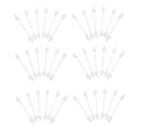 Levemolo 112pcs Cotton Swabs for Nose and Mouth Cleaning with Gourd-shaped Rounded Tips, Comfortable and Gentle Cotton Material, Ergonomic Design for Travel and Makeup Use, Safe