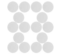 Levemolo 120pcs White Perfume Diffuser Cotton Pads 22.5x3mm Essential Oil Insert Refill Pads for Car Air Freshener Vent Clip and Pendant Aromatherapy