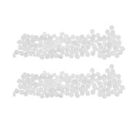 Levemolo 150pcs White Resin Guitar Fretboard Dots for Accurate Positioning and Versatile Application, Suitable for Bass and Guitar in Group Music Lessons and Practice Rooms