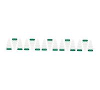 Levemolo 15pcs Tree Design Candy Storage Bottles Lightweight Festival Container for Sweets Cookies and Treats for Christmas Decoration Home and Party Supplies
