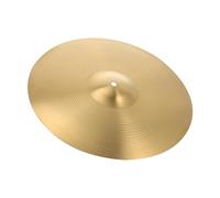 Levemolo 16 Alloy Brass Metal Drum Accessory Crash Cymbal Splash Cymbal for Drums
