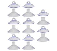 Levemolo 16PCS Heavy Duty Transparent PVC Suction Cups Kitten Window Perch Replacement for Cat Hammock Strong Adhesive Secure Hold Glass Door and Window