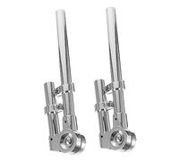 Levemolo 1pair Drum Stand Percussion Instrument Bracket for Tom Drums Lightweight Mounting for Concerts and Practice