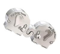 Levemolo 1pair Tooth Saver Box Cute Tooth Holder for Toddlers for Keepsakes and Showers Compact Easy to Store Great for Boys and Girls