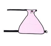 Levemolo 1pc Chequer Pattern Pet Bib Waterproof Belly Cover for Dogs Puppies Small Dog Jackets