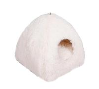 Levemolo 1pc Plush Cat House Comfortable Home Cat Shelter Small Dog Kennel Closed Design for Security Soft Warm Stylish Indoor Bed