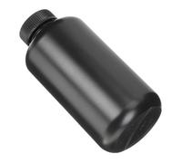 Levemolo 1pcs Black Pe Reagent Bottle 500ml Narrow Mouth Moisture Resistant Good Sealing Performance Chemical Organizer for Personal and Industrial Use