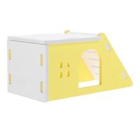Levemolo 1set Delicate Hamster Hideout Breathable Hamster House for Small Animals Safe Convenient Sleeping Hut Pet Cage Supply for Rats Space