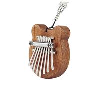 Levemolo 1set Portable Key Kalimba Thumb Piano Finger Piano for Beginners and Comfortable Design Boys and Girls and Adults Brown