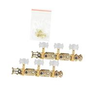 Levemolo 1set Premium Guitar Knobs Golden Tuning Pegs for Classical Guitars and Stylish Replacement Parts for Enhancing Your Instrument Aesthetics and Functionality