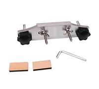 Levemolo 1set Professional Acoustic Guitar Bridge Clamp Tool for Maintenance and Repair Essential Luthier Accessory Cork Pads and Wrench for Bonding