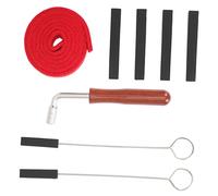 Levemolo 1set Professional Piano Tuning Tool Kit Mute and Wrench for Accurate Tuning and Repair Musical Instrument Accessories for Pianists and Technicians