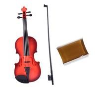 Levemolo 1set Realistic Violin Toy for Miniature Musical Instrument Photo Prop for Birthdays Parties and Room Decor