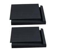 Levemolo 2 Pcs Acoustic Isolation Pads Noise Isolation Cushion for Speakers Practical Sound Absorbing Pads for Studio Monitors