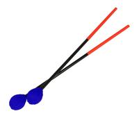 Levemolo 2 Pcs Blue Marimba Mallets Xylophone Hammer Percussion Sticks Musical Instrument Accessories for Drum and Mallet Players