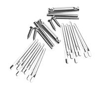 Levemolo 2 Sets Mini Thumb Piano 8-keys Kalimba Diy Finger Piano for Beginners Portable Musical Instrument Suitable for Boys and Girls and Diy Music Enthusiasts